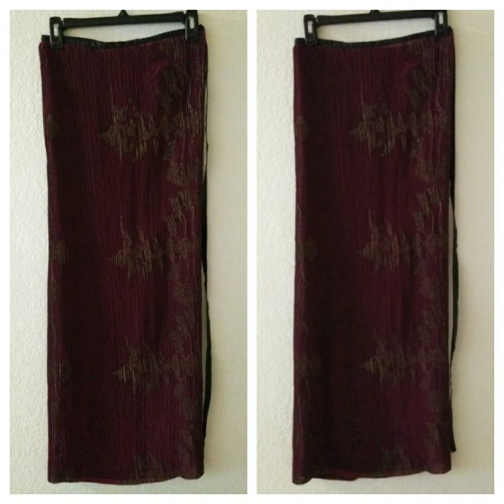 Rare NAGARA For Jim Thompson Silk Wrap Skirt OSFM